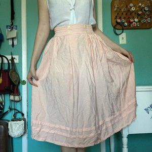 1980s Vintage Nautical Skirt with Pockets